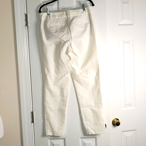 Talbots White Cotton Pants - Picture 2 of 3